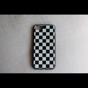 Checkered phone case
